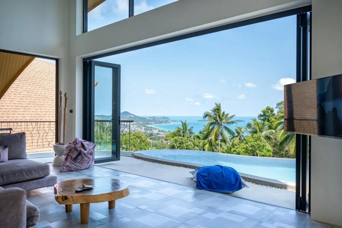 Villa Lola 2Br - Private Infinity Pool & Sea View Chaweng  Exteriér fotografie